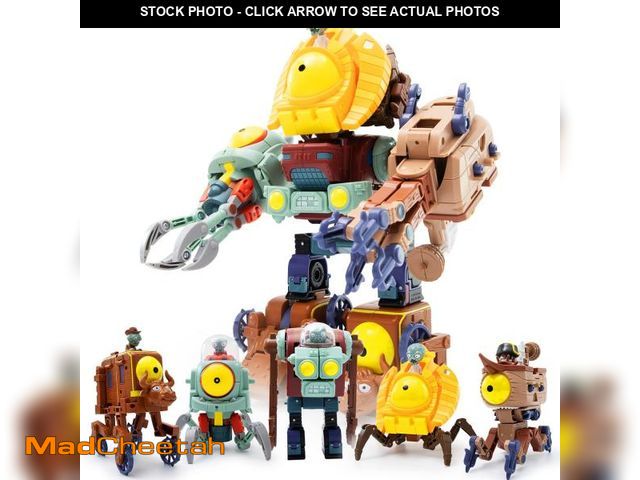 Lot 74-11553233 - Maikerry 5-in-1 Plants vs. Zombies BOSS Robot Set - Action Figures Toys for Game Fans - Birthday and...