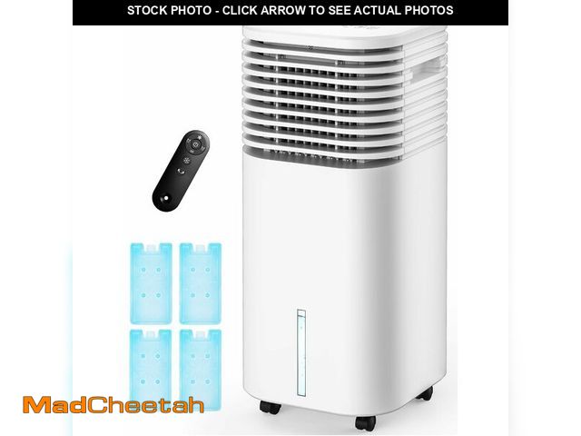 Lot 74-12866963 - CENSTECH 4-IN-1 Portable Air Conditioners, Evaporative Air Cooler w/4 Modes &amp; 3 Speeds, 15H Time...