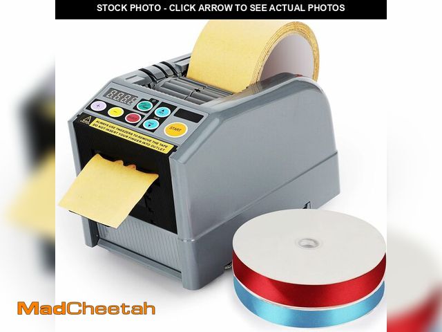 Lot 74-12705307 - Ribbon Cutting Machine, 999mm Automatic Tape Dispenser with Manual &amp; Auto Modes, Precision Cutti...