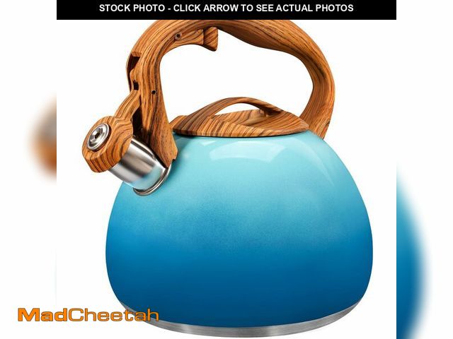 Lot 74-12701087 - GGC Tea Kettle for Stove Top, 3.1QT/3L Whistling Tea Kettles for Boiling Water Coffee or Milk, Gradi...