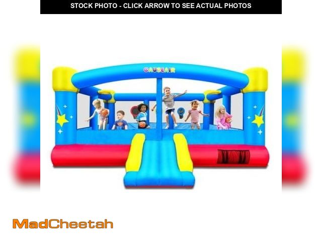 Lot 74-12293912 - Causeair Big Inflatable Bounce House for Party Fun 15ft X 14.8ft Double Basketball Hoop Throw Ball G...