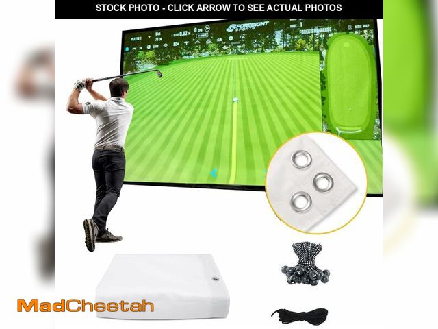 Lot 74-14206033 - amazgolf Golf Simulator Impact ScreenÃ¯Â¼Ë118 * 78 98 * 98 118 * 118 118 * 138Ã¯Â¼â° for Golf Trai...