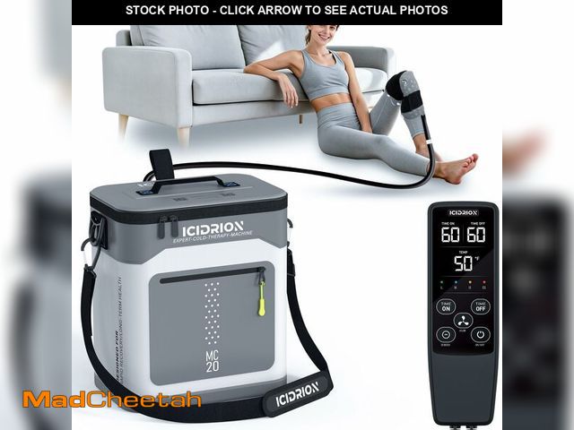 Lot 74-14148717 - Ice Machine for Knee After Surgery, Programmable Cold Therapy Machine w/Temp Disp, 12H Knee Ice Mach...