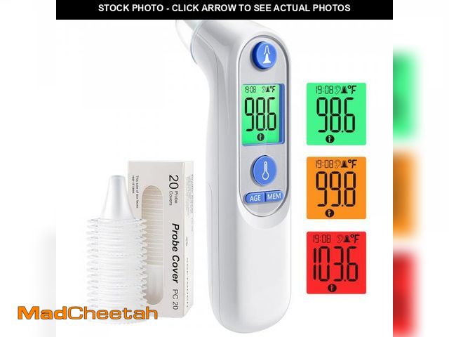 Lot 74-12305911 - Ear Thermometer, Digital Ear Thermometer for Kids and Adults, High Accuracy Baby Thermometer with 1s...