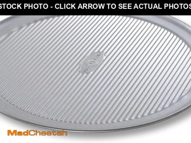 Lot 74-12366399 - USA Pan Wide Rim Nonstick Pizza Pan, 16 inch, Aluminized Steel - UNUSED