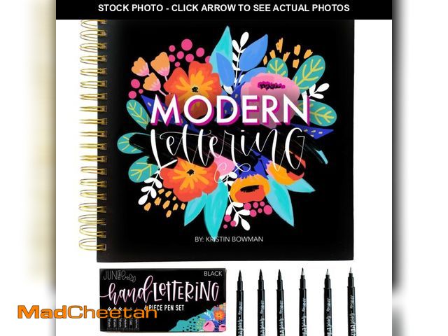 Lot 74-14424467 - Calligraphy Kit for Beginners - Calligraphy Pen Set with Calligraphy Workbook - UNUSED