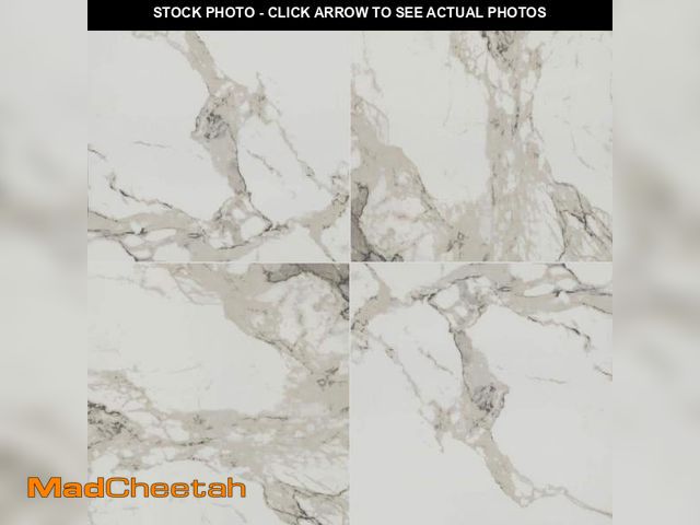 Lot 74-12360165 - 26 Cases-Home Decorators Collection Crystal Bianco 32 in. x 32 in. Polished Porcelain Marble Look Fl...