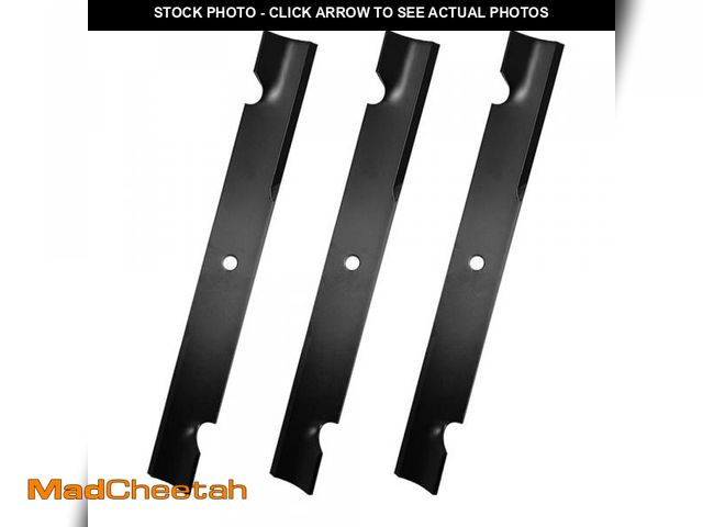 Lot 74-12151402 - 115-9649-03 3 Pack 20.5" Lawn Mower Blade Compatible with Toro 60" Fits Timecutter 6000 MX6050 ZX545...