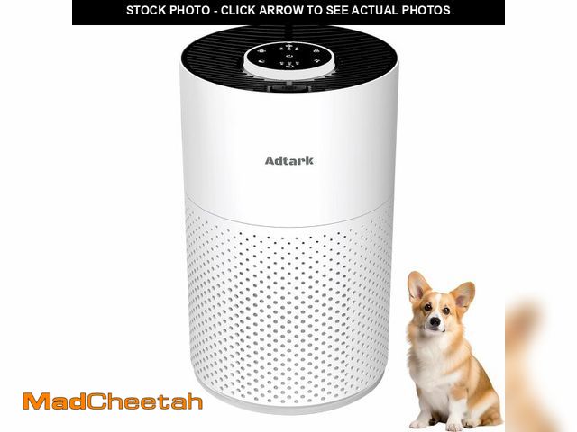 Lot 74-14044804 - Air Purifiers for Home Bedroom, ADTARK Air Cleaner with 3-in-1 Filter, Sleep Mode &amp; Aroma Functi...
