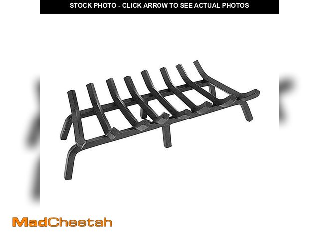 Lot 74-12869684 - ACHLA DESIGNS 27 in. L Black Sturdy Tapered Hearth Grate for Logs - UNUSED