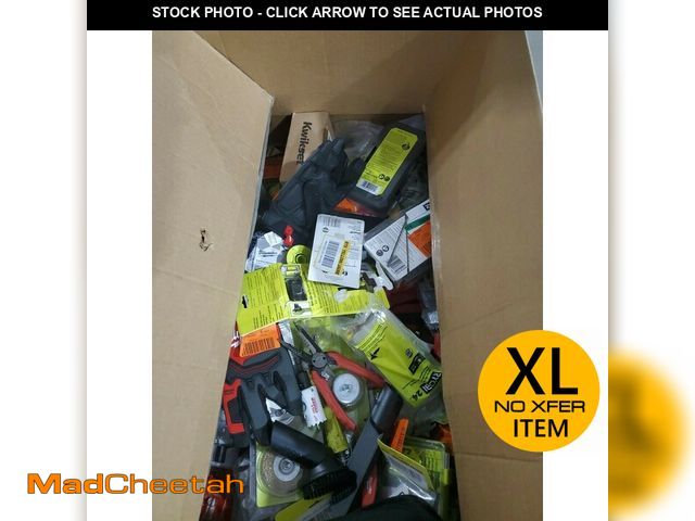 Lot 74-12800325 - One MadCheetah Mystery Small Coffin Box of Tool bags,Tool Accessories 89149 MUST PICK UP IN 7 DAYS !...