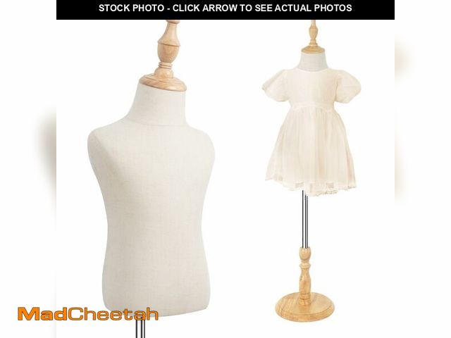 Lot 74-13948485 - Child Mannequin, Adjustable Kids Toddler for Apparel Scarf Window Shop Display, 2-3 Years Old - UNUS...