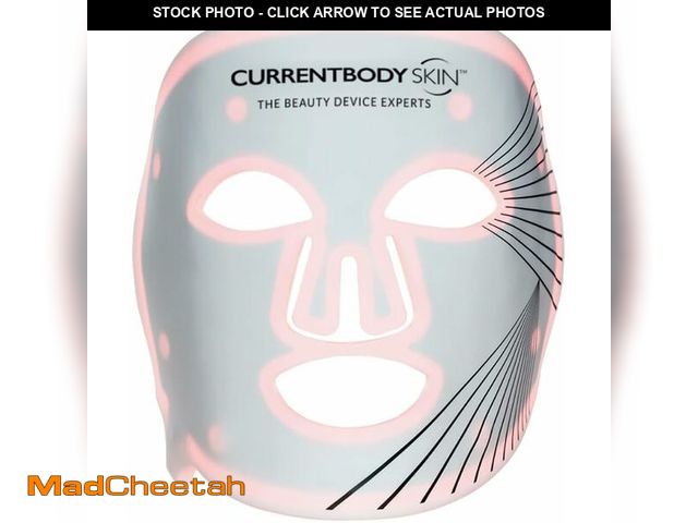 Lot 74-14248204 - CurrentBody Skin LED Light Therapy Face Mask: Series 1 | Red Light Therapy Treatment Device | Anti-A...