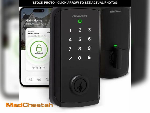 Lot 74-14307488 - Kwikset Halo Select Smart Lock Keyless Entry Door Lock Wi-Fi and Matter Enabled Deadbolt No Hub Need...
