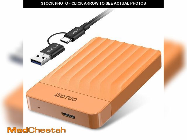 Lot 74-12980190 - YOTUO Portable External Hard Drive Storage Expansion Mobile HDD USB 3.0 for PC, Mac, Desktop, Laptop...