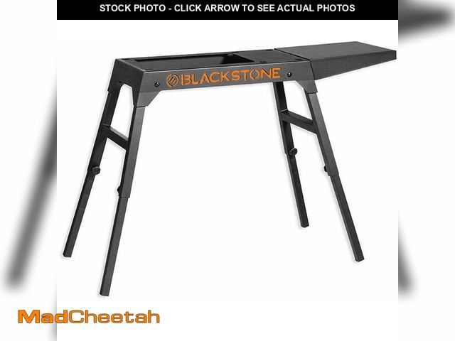 Lot 74-13780614 - Blackstone Griddle Accessory Steel Grill Table - Fits 22" and 17" Tabletop Griddles - UNUSED