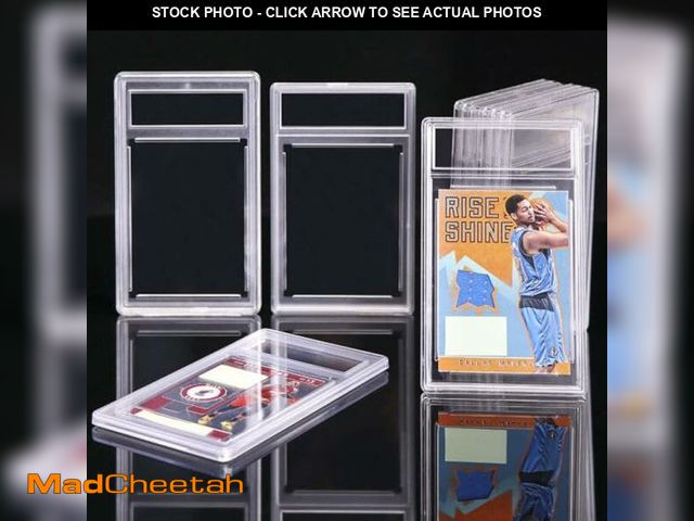 Lot 74-12700878 - Frosted Graded Card Slab Empty (Pack of 50) for Trading Sports Cards - Up to 35pt - UNUSED