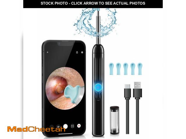 Lot 74-14268685 - Jegoat Ear Wax Removal, 1080P HD Scope and 6 LED Lights, Ear Cleaner with Camera, Ear Cleaning Kit -...