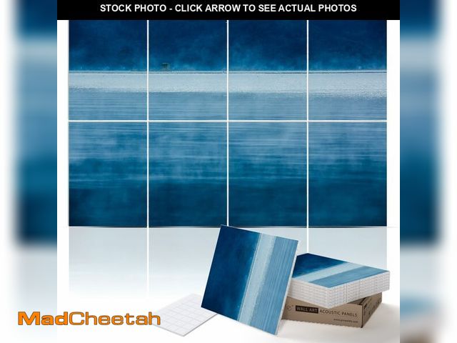 Lot 74-14271233 - PINWELIFEÃÂ® Masterpiece Acoustic Art Panels, 8-Pack 12"Ãâ16" Sound Absorbing Panels, Decorative...