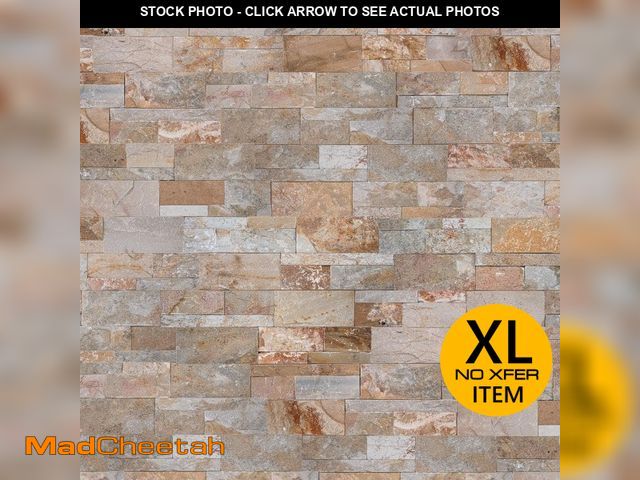 Lot 74-13649863 - MSI Golden White Ledger Panel 9 in. x 24 in. Splitface Quartzite Wall Tile (472 sq. ft. total/ 16 Ca...