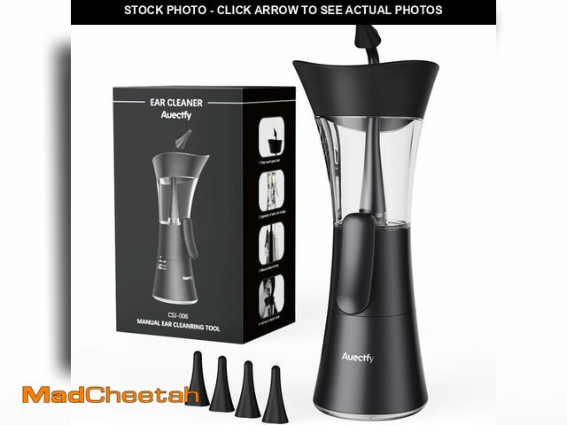 Lot 74-12703311 - Manual Ear Wax Removal Kit - One-Hand Control Ear Cleaner Tool, Easy to Use Ear Irrigation Flushing ...