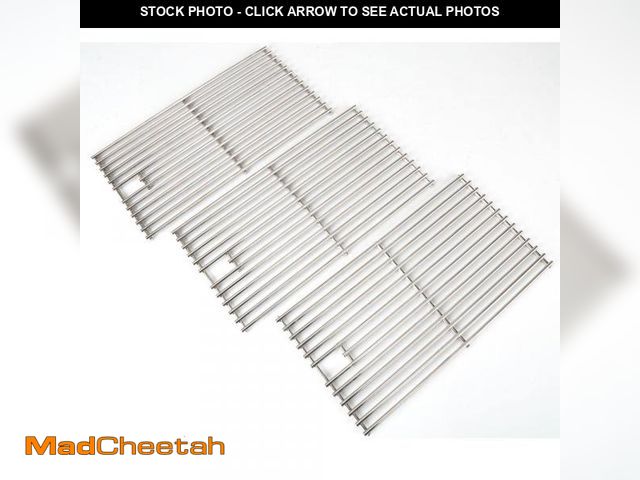 Lot 74-12414505 - Monument Grills Stainless Steel cooking Grids (3-Pack) - UNUSED