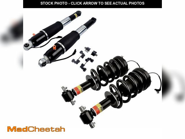 Lot 74-12693703 - (MISSING HARDWARE)GELUOXI FRONT Strut Assy + REAR shock Absorber Kit Replacement for 2015-2020 Escal...
