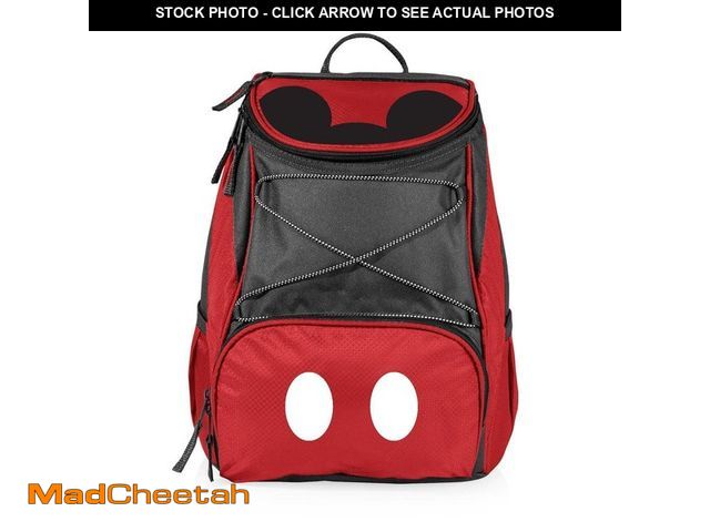 Lot 74-14277644 - ONIVA 7.5 Qt. 20-Can Mickey Mouse PTX Backpack Cooler in Red - UNUSED