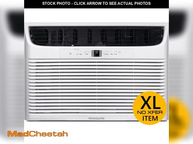 Lot 74-12650703 - Frigidaire 28,000 BTU 230/208V Window Air Conditioner Cools 1900 Sq. Ft. with Remote Control in Whit...