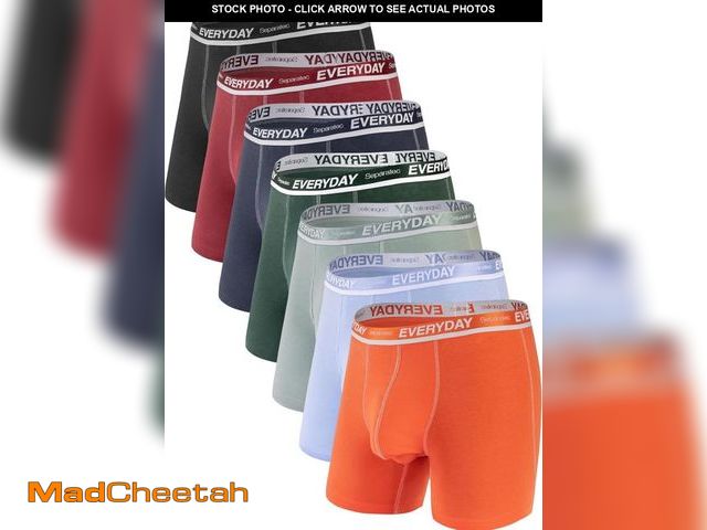 Lot 74-12331499 - Separatec Cotton Dual Pouch Men's Underwear Comfortable Soft Breathable Everyday Boxer Briefs for me...