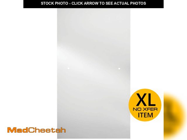 Lot 74-13019183 - 27-3/8 in. x 63-1/8 in. x 1/4 in. (6mm) Frameless Pivoting Shower Door Glass Panel in Clear (For 30-...