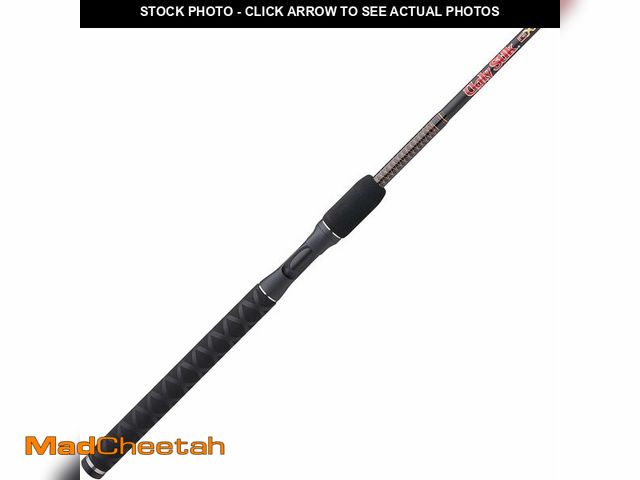 Lot 74-12544437 - Ugly Stik 6'6" GX2 Casting Rod, 2 Piece Fishing Rod, 10-25 lb Line Rating, Medium Heavy Rod Power, 1...