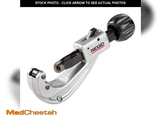 Lot 74-13693424 - RIDGID 1/4 in. to 1-5/8 in. 151 Quick Acting Copper Pipe &amp; Aluminum Tubing Cutter w/ Easy Change...