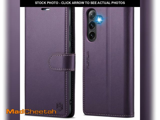 Lot 74-12453535 - for Samsung Galaxy S25 5G Wallet Case with RFID Blocking Credit Card Holder, PU Leather Folio Flip K...