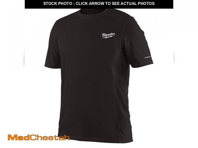 Lot 74-12143369 - Men's WORKSKIN X-Large Black Lightweight Performance Short-Sleeve T-Shirt - UNUSED