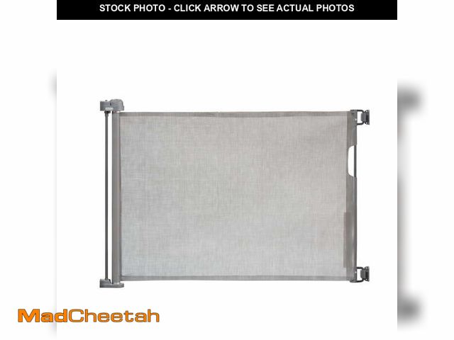 Lot 74-12885693 - Regalo Retractable Baby Gate, Expands up to 50" Wide, Includes Wall Mounts - UNUSED