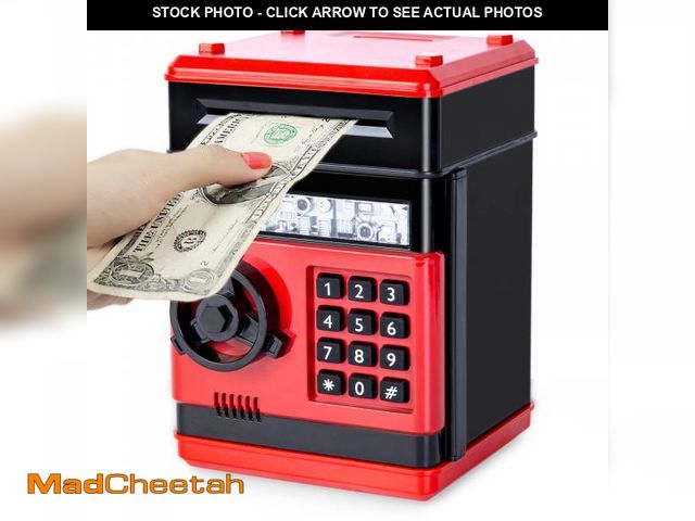 Lot 74-11555881 - Refasy Children's Toy for 5-7 &amp; 8-16 Year Olds - Piggy Banks &amp; ATM for Boys &amp; Girls - Pe...