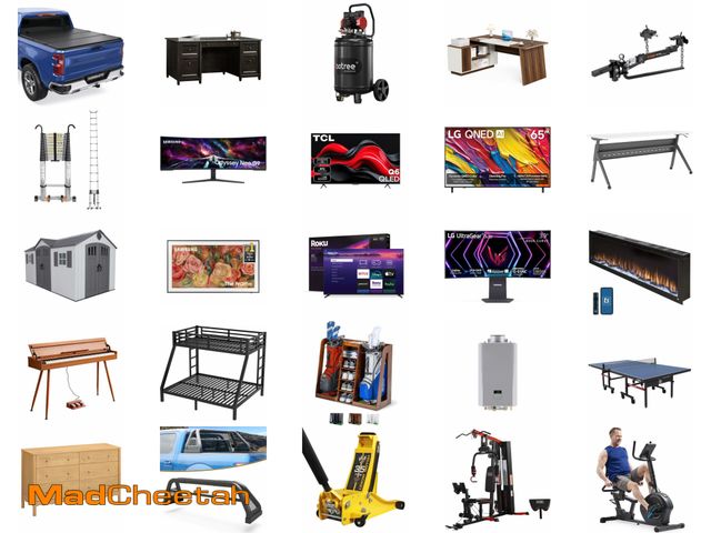 MadCheetah Holland - Overstock, Returns - Home Furnishings, Sports Equipment, Tools and Home Improvement - October 30, 2025