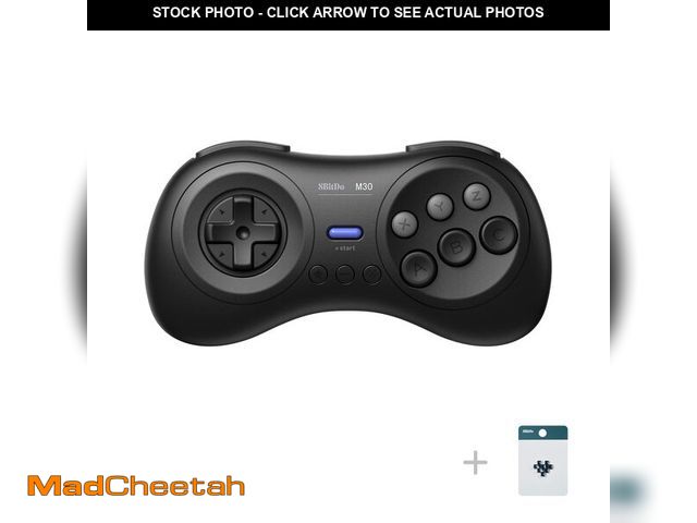 Lot 74-12708766 - 8Bitdo M30 Wireless Bluetooth Controller Retro Gamepad for Switch, PC Windows, MacOS, Android, Raspb...