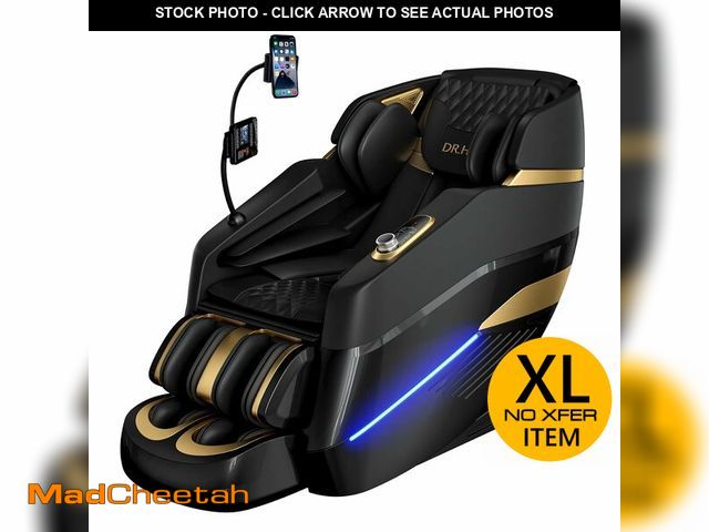 Lot 74-13638273 - Massage Chair Full Body,Zero Gravity 3D SL-Track Shiatsu Massage Recliner Chair Built-in Heat System...