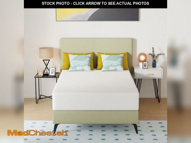 Lot 74-13011694 - FDW | 12 Inch Full Mattress | Medium Firm | Gel Memory Foam Mattress | White | Bed in a Box, CertiPU...