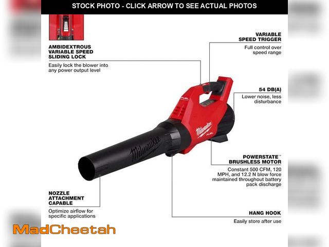 Lot 74-12642634 - Milwaukee M18 FUEL 120 MPH 500 CFM 18V Lithium-Ion Brushless Cordless Handheld Blower (Tool-Only) - ...