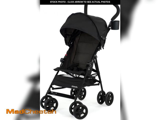 Lot 74-12408922 - KU022-BLk1 - Kolcraft Cloud Umbrella Compact Stroller (up to 40lbs)- Black - USED