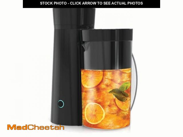 Lot 74-12527453 - Mainstays 2-Quart Iced Tea and Iced Coffee Maker, 8-Cup - UNUSED