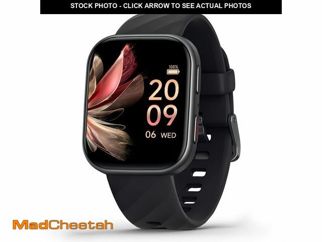 Lot 74-12435994 - FITVII Health &amp; Fitness Tracker (Answer/Make Calls), Smart Watch with 24/7 Heart Rate and Blood ...