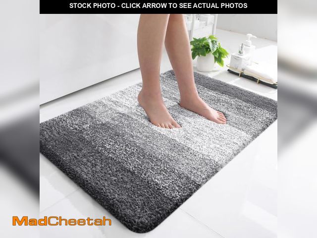 Lot 74-12311079 - OLANLY Bathroom Rugs Mat 36x24, Extra Soft Absorbent Microfiber Bath Rugs, Rubber Backing, Quick Dry...