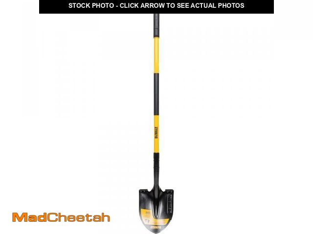 Lot 74-12424644 - DEWALT 49 in. Fiberglass Handle Carbon Steel Digging Shovel - UNUSED