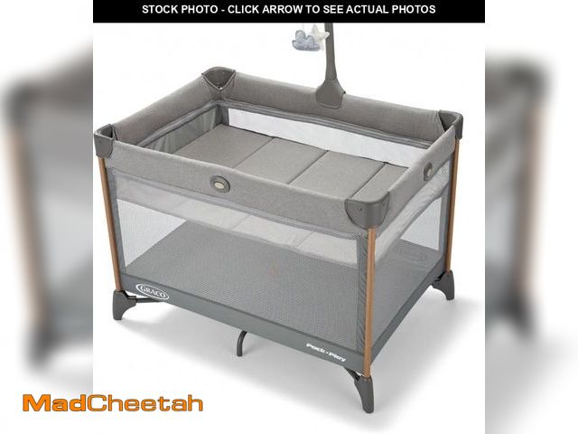 Lot 74-12137732 - Graco On The Go Zip DLX Pack ÃÂ¢Ã¢âÂ¬ÃÅn Play Playard, Folding Playpen with Bassinet, Portable ...