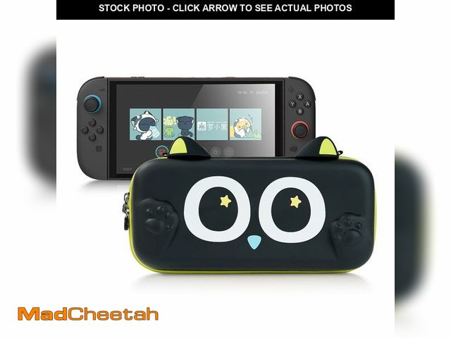 Lot 74-14426539 - GeekShare Switch 2 Carrying Case, Hardshell Storage Bag with Game Card Slots, Portable Travel Case C...