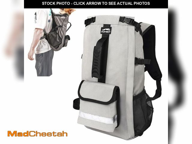 Lot 74-14258179 - Dog Backpack for Small &amp; Medium Dogs Ã¢â¬â 4-Layer Safety Pet Carrier with Thick Shoulder Str...